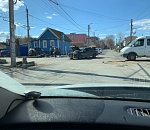 Массовая авария в Астрахани, одна из машин впечаталась в дом