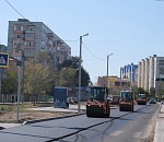 Более тысячи тонн асфальта потребовалось для ремонта ул. Куликова в Астрахани