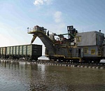 Сезонная погрузка соли началась в Астраханском регионе Приволжской железной дороги 