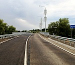 В Астраханской области досрочно отремонтировали мост в Камызякском районе
