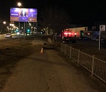 Подробности аварии на Н.Островского, в котором пьяный водитель снес ограждение и пешехода