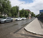 В Астрахани испытали новую ливневую систему