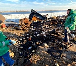 Астраханский суд поддержал иск Росприроднадзора о взыскании ущерба за загрязнение реки и почвы при резке судна