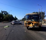 В Астрахани погиб мотоциклист, врезавшись в автобус