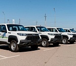 Астраханским больницам передали 23 автомобиля первой медпомощи