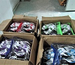 Астраханские таможенники задержали фуру с 10 000 пар контрафактных роликовых коньков 