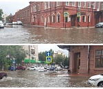 Центр Астрахани затонул: кадры масштабного потопа