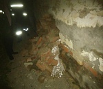 В Астрахани обрушилась стена жилого дома
