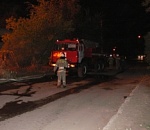 В Астрахани произошел крупный пожар: сгорел очередной заброшенный дом