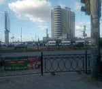 Пешеходный переход у ТРЦ "Ярмарка" в Астрахани внезапно исчез