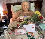Ветеран из Астраханской области отметила 95-летие