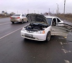 Два водителя не поделили дорогу на выезде с заправки: пострадало шесть человек