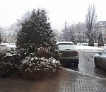 Невероятно, но факт: в Астрахани снова выпал снег (ВИДЕО)