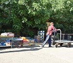 В Астрахани ликвидировали стихийный рынок