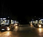 В Астрахани на Рождество автобусы семи маршрутов будут ездить далеко за полночь