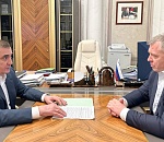 Астраханский губернатор обсудил с Секретарем Госсовета возрождение речного судоходства