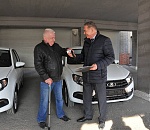 В Астрахани инвалидам вручили ключи от «Лады Гранта»