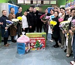 Астраханский боец СВО посетил социальный центр, чьим воспитанником он был