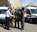 Астраханских вуз передал бойцам СВО  три машины