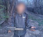 Человек с ружьем не на шутку напугал астраханцев