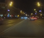 Шумахер в центре Астрахани попал на видео