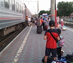 С конца мая пойдет поезд от Астрахани до черноморского  побережья  