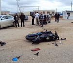 Под Астраханью столкнулись «семерка» и мотоцикл