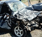 Сегодня днем на глазах у водителя погибла мать. Смертельная авария в Астраханской области