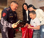 Астраханские росгвардейцы исполнили мечту особенного ребенка