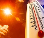 В понедельник столбик термометра в Астраханской области  вновь полезет вверх