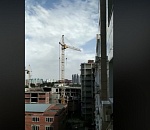 Астраханцы опасаются ЧП из-за бесхозного строительного крана