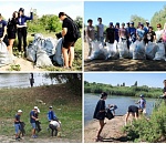 С начала года в Астраханской области убрали мусор с 400 км берегов рек 