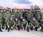 На военную службу проводили сотрудников астраханского «Волгоспаса»