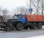 На астраханские улицы вышла спецтехника