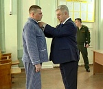 В астраханском госпитале четырем участникам спецоперации вручили  медаль «За отвагу» 