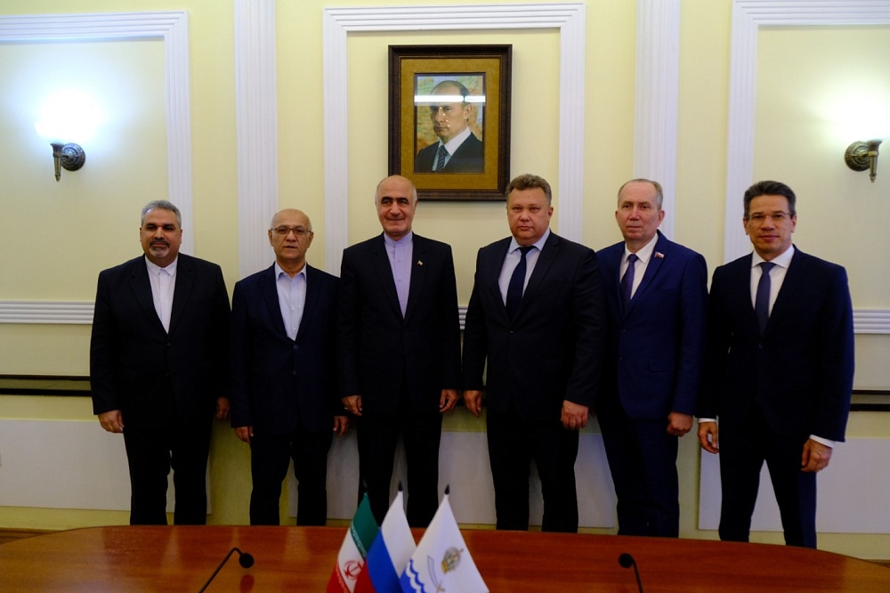 Встреча мэра Астрахани с Генконсулом Ирана: что обсуждалось