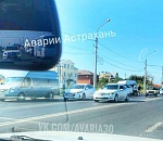 В Астрахани Зацаревье стоит в пробке
