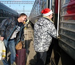 На новогодние праздники из Астрахани в Москву через Волгоград будет курсировать дополнительный поезд