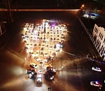 Субботним вечером в Астрахани вновь вспыхнет автоелка