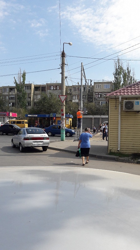 В Астрахани появился новый светофор