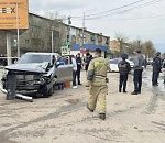 В астраханском райцентре неуправляемый кроссовер устроил массовое ДТП