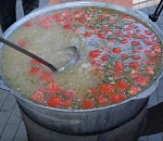 1300 литров ухи съели астраханцы в День рыбака