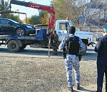 В Астрахани арестовали автомобиль, находившийся в розыске