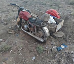 Астраханец на ходу упал с мотоцикла