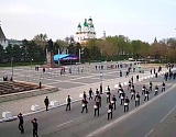 На парад – стройся! Сегодня в Астрахани начинаются репетиции парадных расчетов ко Дню Победы