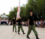 В астраханском лагере "Чудотворы" открылась казачья смена