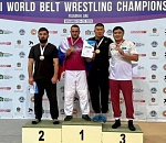 Астраханец выиграл серебро чемпионата мира по борьбе на поясах