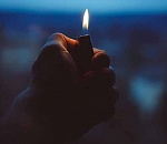 В астраханском селе мужчина пострадал на пожаре