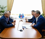 Глава региона поблагодарил генерального консула Республики Казахстан в Астрахани за плодотворную работу 