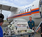 Самолет МЧС доставил больного младенца из Симферополя в Астрахань